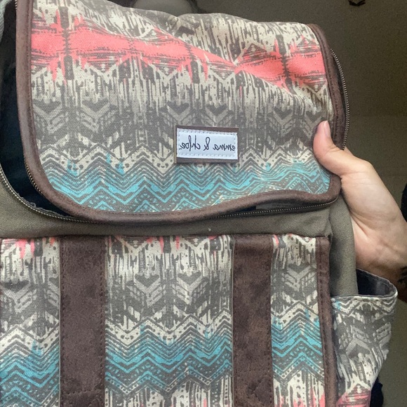 Boho Chic Emma & Chloe Backpack - Picture 3 of 8